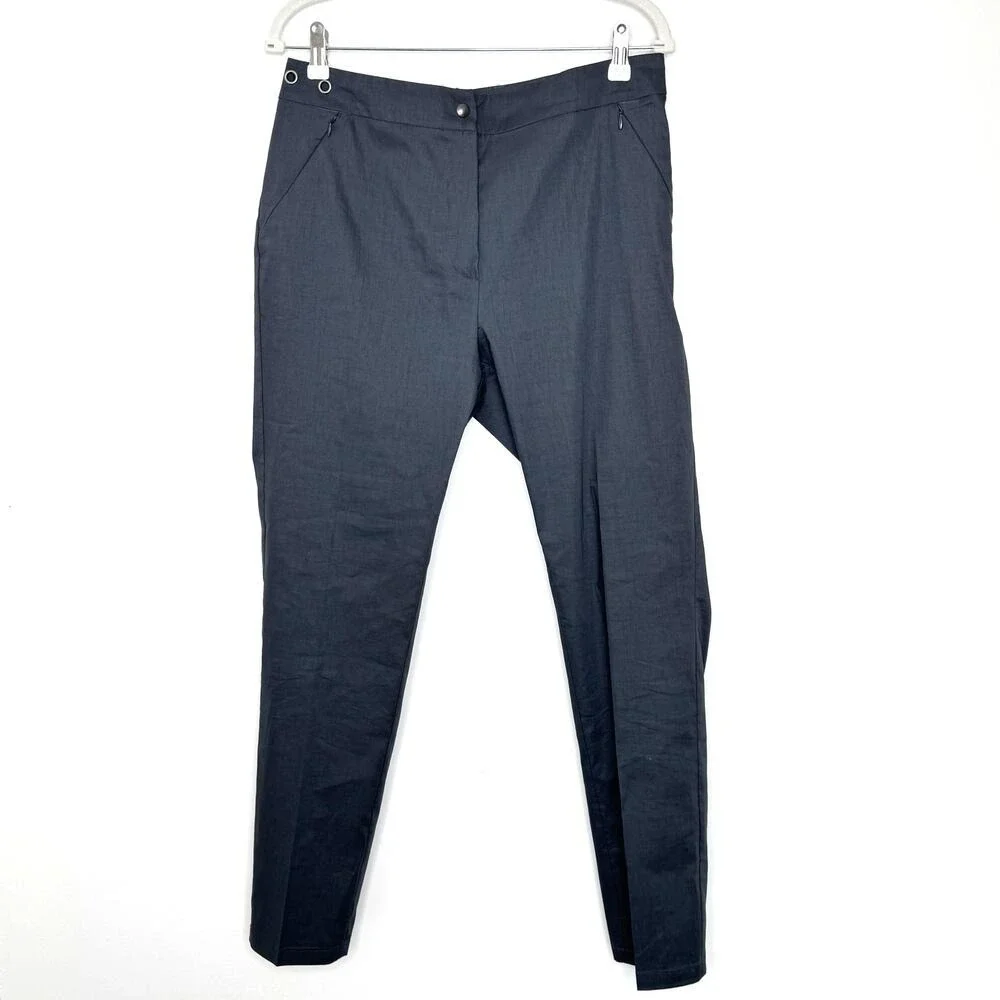 Sarah Pacini‎ linen blend pants